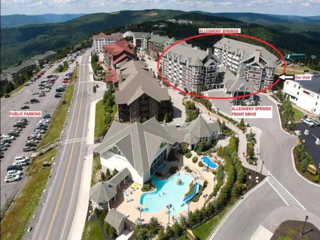 Allegheny Spring 239 King, Bed/Ski-In, Out/Pool & Hot Tub Snowshoe Ngoại thất bức ảnh